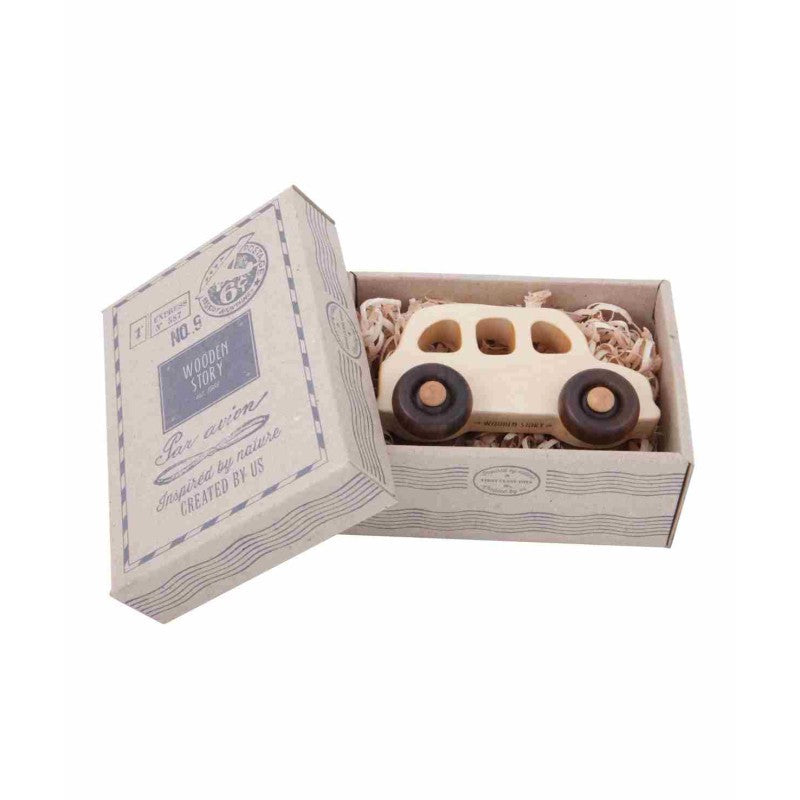 Wooden Car - English Taxi