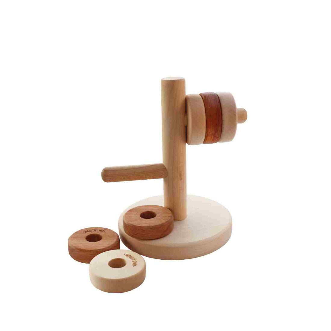 Wooden Horizontal Tower Puzzle