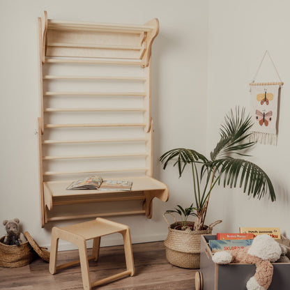 leg&go 3in1 Kletterwand & Kreativ-Bundle aus Holz