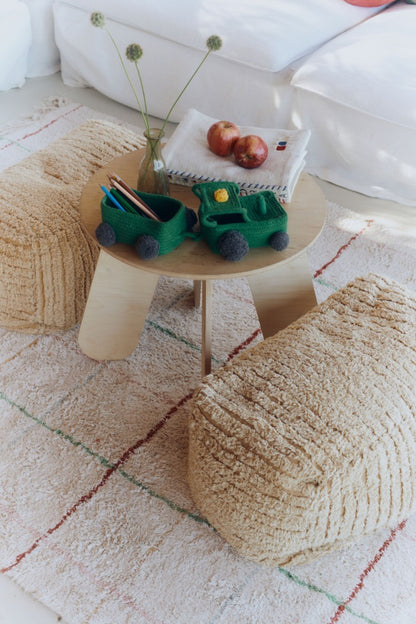 Decorative Basket Tractor