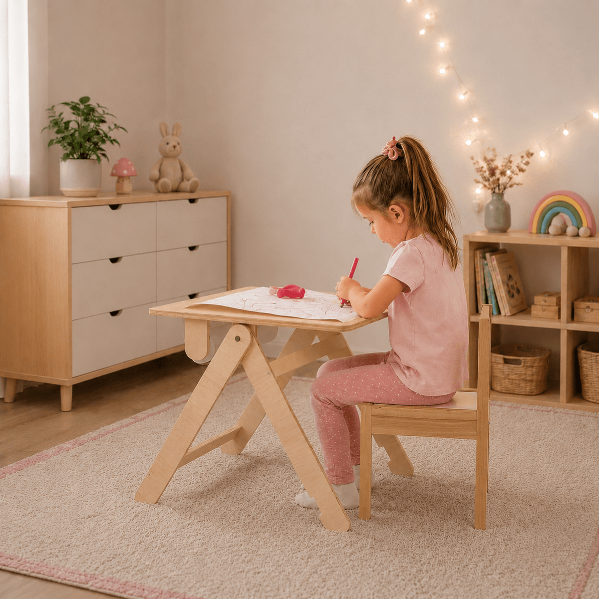 leg&go 2in1 Zeichentisch mit Papierrolle