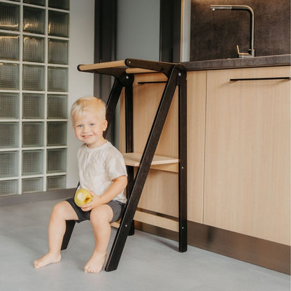 leg&go Foldable Kitchen Tower With Removable Rail