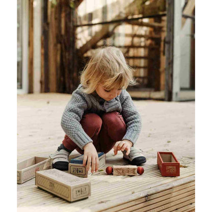 Secret Garden Wooden Spinning Puzzle - Colorful