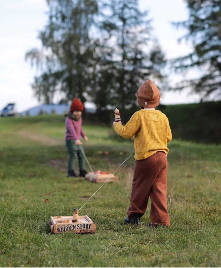 Wooden Story Wooden Wagon